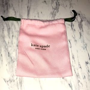 NEW Kate spade pink mini jewelry dustbag
